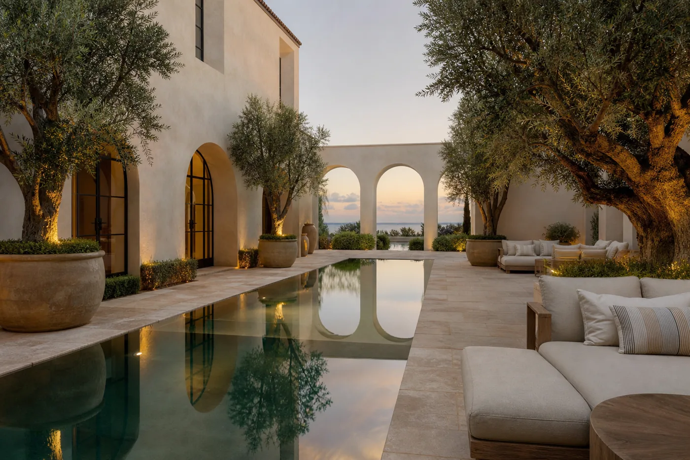 Juniper Courtyard property photography