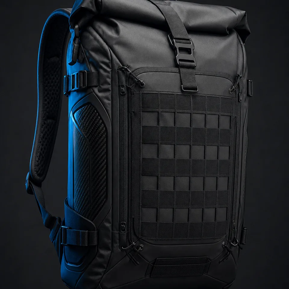 AeroShell Pack product photography