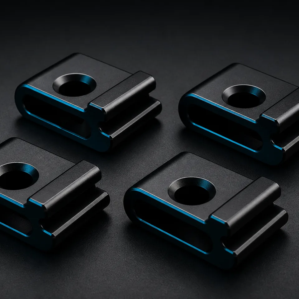 Rail Clips product photography